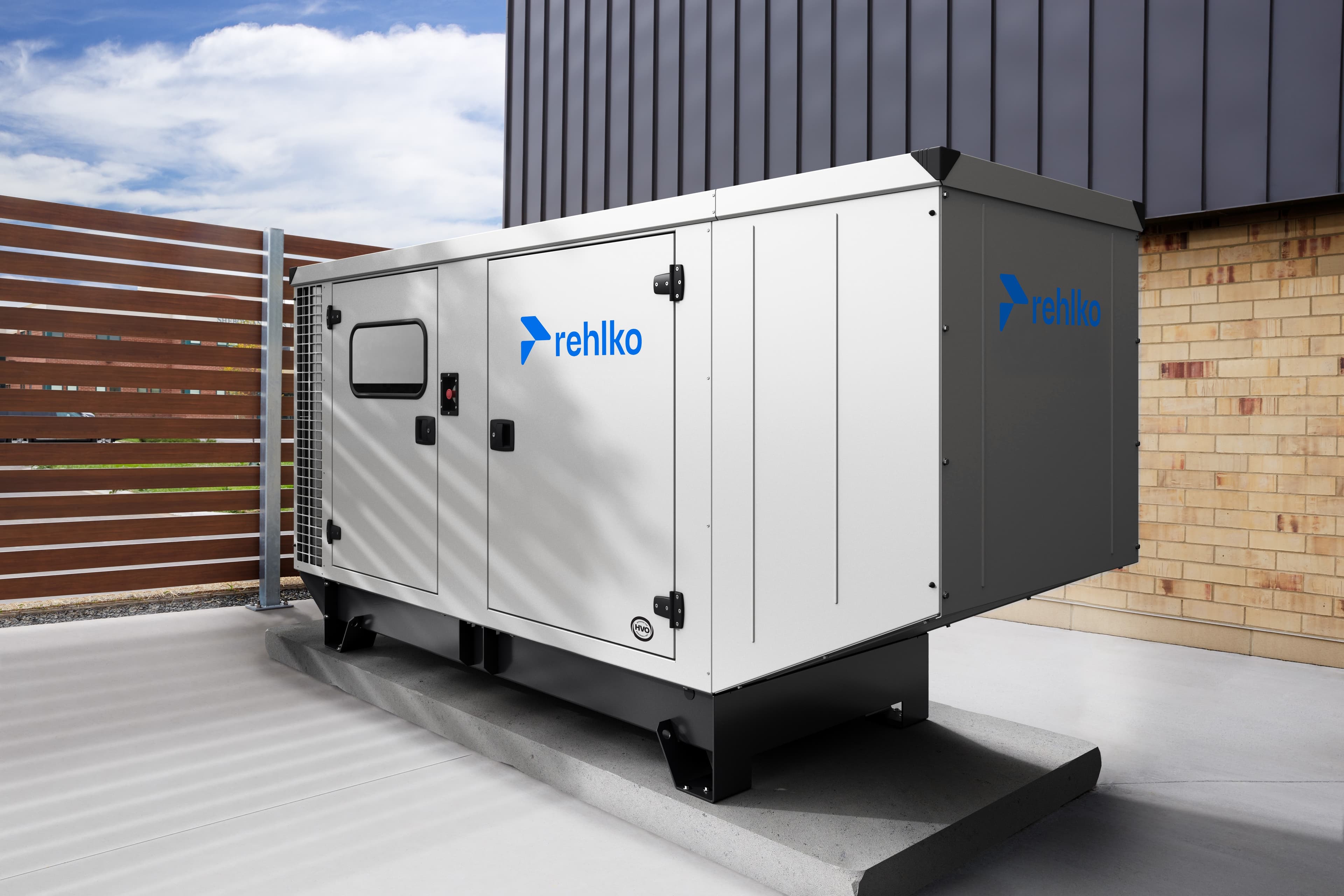 Rehlko Standard enclosed generator