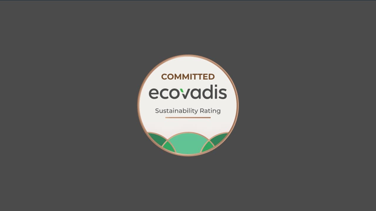 Ecovadis badge Commited pour Kohler en 2023 engagement RSE