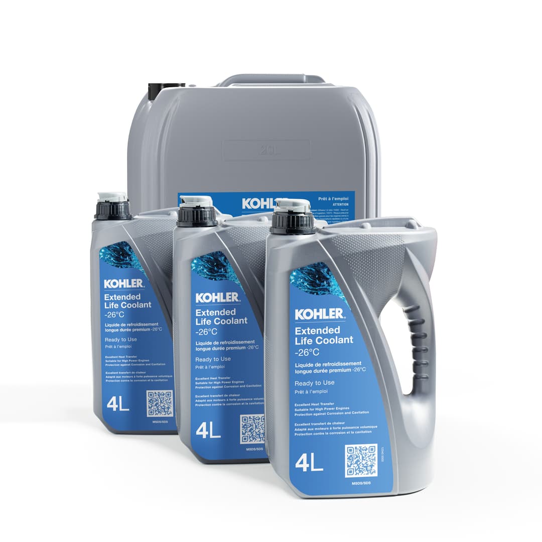Liquide refroidissement Kohler conçu spécifiquement pour les groupes électrogènes